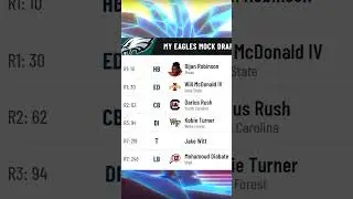 Philadelphia Eagles 2023 NFL Mock Draft