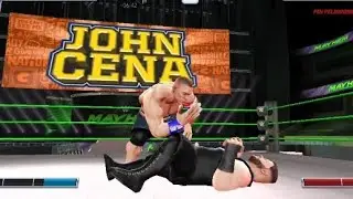 WWE MAYHEM FULL MATCH RAW JOHN CENA VS SUPERTARS WWE 5 STARS GAME 