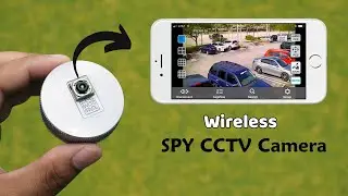 How To Make Wireless Spy Cctv Camera - With Old Mobile Camera