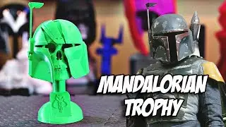 Mandalorian Trophy | 3D Printed | Boba Fett | Star Wars