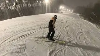 Bromont night skiing 