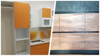 75 Kitchen With Glass-front Cabinets And Orange Cabinets Design Ideas You'll Love ♡