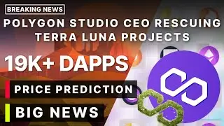 Polygon Studios CEO on Rescuing Terra Luna Projects! Price Prediciton!