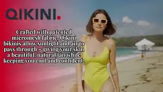 Tan Through Black Bikinis &ndash; No Tan Lines, Just Sunshine | Qikini Official