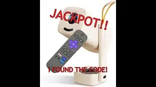 FOUND! Roku Remote Code for Yaber T1 Pro Mini Projector!!
