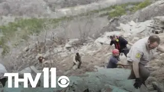 Family gets rescued from Pinnacle Mountain