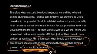 Can the Gospel Come in Vain to the Elect? 1 Thessalonians 3:1–5, Part 5