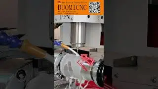 Four-axis CNC drilling machine DNC-1030DR1 high-speed rotary drilling on steel pipe