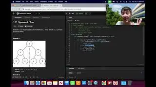 LeetCode: 101. Symmetric Tree | Revisited (Round 2) 🔴LIVE