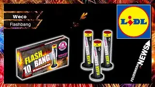 [Batch 2025] POWERFUL‼️ Lidl FLASH BANG &euro;3.99 | Salute Bomb Tubes Weco Fireworks