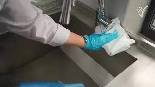 Steam cleaning for commercial kitchens
