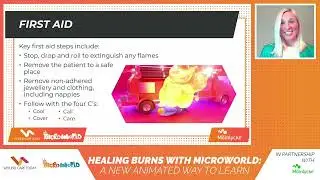 Healing burns with Microworld: A new animated way to learn