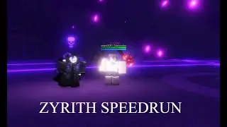 Zyrith Solo WR Speedrun (Tidebreaker) - [Something Boss Fights]