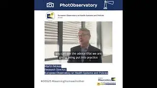 #OBS25 Voices: Martin McKee