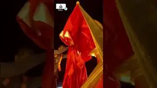 Muharrem ayının gelişi ile birlikte karbela da bayrak değişim töreni gerçekleşti #imam #hussain
