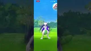 Pok&eacute;mon Go - Level 5 Raid - Shadow Mewtwo (shiny)