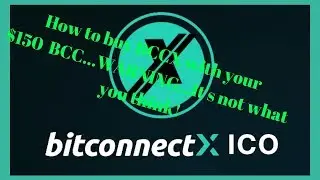Bitconnect X ICO Scam? (Buying Bitconnect X with Bitconnect Coin)