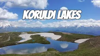 Drone over Koruldi Lakes, Georgia | 3000 m altitude | DJI Neo
