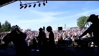 Godney festival 2022 band view!!
