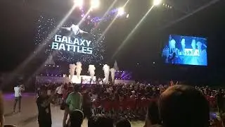 Galaxy battles 2018 intro crowd reaction.