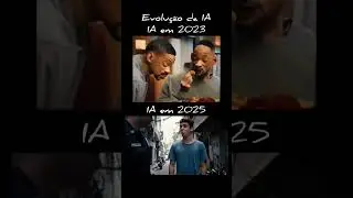 Evolu&ccedil;&atilde;o da IA at&eacute; agora. #ia #inteligenciaartificial #veo3 #tecnologia