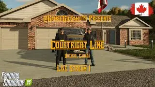 🇨🇦 FS25 Courtright Line Series 🇨🇦 - Live Stream 01