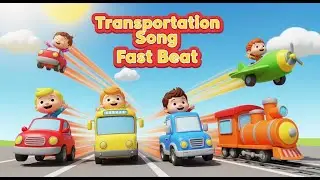 &ldquo;Transportation Song Fast Beat 🚗✈️🚂 | Kids Dance Rhyme by Berry Boo&rdquo;
