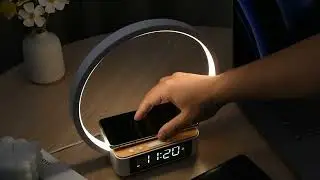 B17 Wake-up lamp with wireless charger