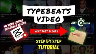 How to Create Type Beat Visualizers (No Video Editing Experience Needed)
