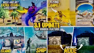 Pubg Mobile 3.1 Update All New Features Explained only 6 Minutes Pubg X Aladdin Magic Carpet Flying