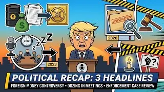 Trump&rsquo;s Venezuela Money Grab, Problem Falling Asleep in Meetings & Unarmed Woman Killed by ICE