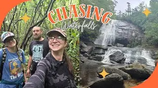 Panthertown Valley waterfalls with my Besties!