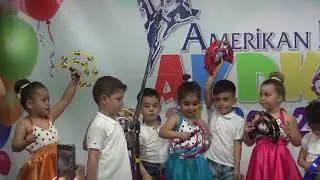 AKD KIDS MEZİTLİ Mersin yılsonu g&ouml;sterisi 2021-2022 Şirinler Tef