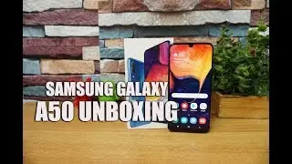 Samsung Galaxy A50 Unboxing- Triple Camera, In display Fingerprint and Software