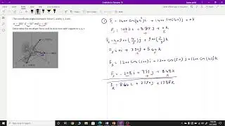 Statics Example Resultant Force