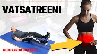 Vatsatreeni - keskivartalotreeni.fi - Treeni 18 #vatsatreeni