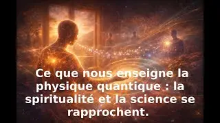 FR |  Ce que nous enseigne la physique quantique : la spiritualit&eacute; et la science se rapprochent.