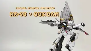 Bandai Metal Robot Spirits SIDE MS RX-93 ν (Nu) Gundam Action Figure Review