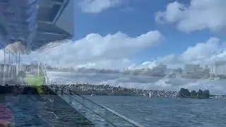 Free ferry ride from Circular Quay to Manly Beach - great Sydney Harbour view