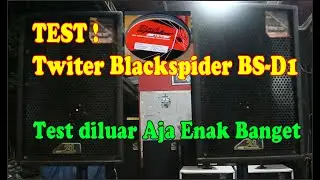 Test ! Twiter Blackspider BS-D1 INFO BISNIS/PEMESANAN :0812 2501 3434/0812 8039 6549.
