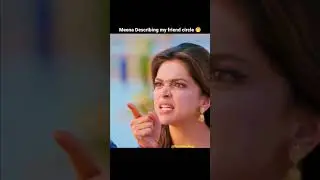 Describing my friend circle #shortvideo #shorts