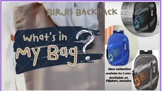 BIRJIS Waterproof College | School | Laptop Unisex Backpack Bag For Men and Women 28L #backpack #bag