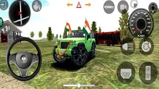 Modified Mahindra Thar 😈 Car Games: Indian Car (Gadi Wala Game) - Car Game Android Gameplay