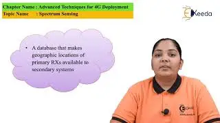 Spectrum Sensing - Advanced Techniques for 4G Deployment - Mobile Communication System