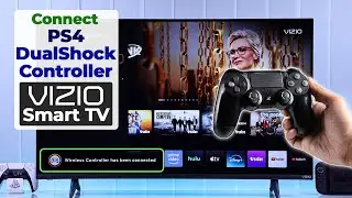 Vizio Smart TV: как подключить контроллер PS4! [Подключение]