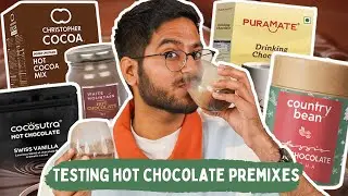TESTING HOT CHOCOLATE PRE MIXES| EPIC FAIL😂 WHICH ONE IS THE BEST? #testedbyshivesh