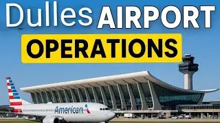 &ldquo;Runway Never Sleeps! ✈️ Washington Dulles Airport Flight Operations | Aviation Lovers Must Watch ❤️