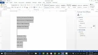 Text Alignment & Paragraph Space | Home Menu In Microsoft Word