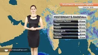 Monsoon Forecast July 24: Heavy rain in Madhya Pradesh, East Rajasthan and parts of Gujarat