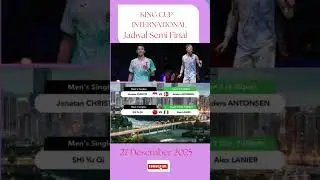 JADWAL SF KING CUP INTERNATIONAL 2025